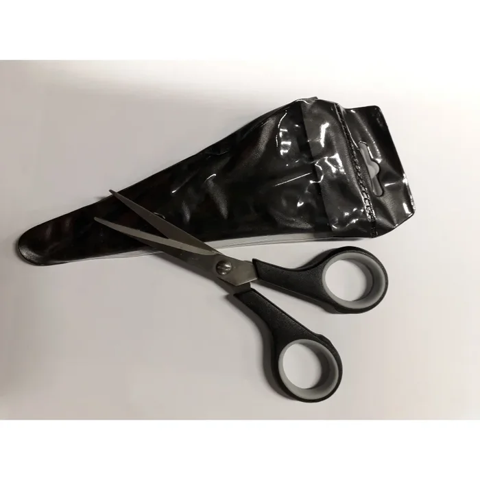 Feine Schere Soft-Grip Black Edition
