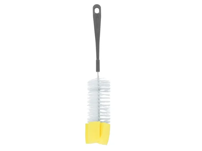 Flaschenbürste mit Schwamm, besonders oberflächenschonend, Ø 5cm