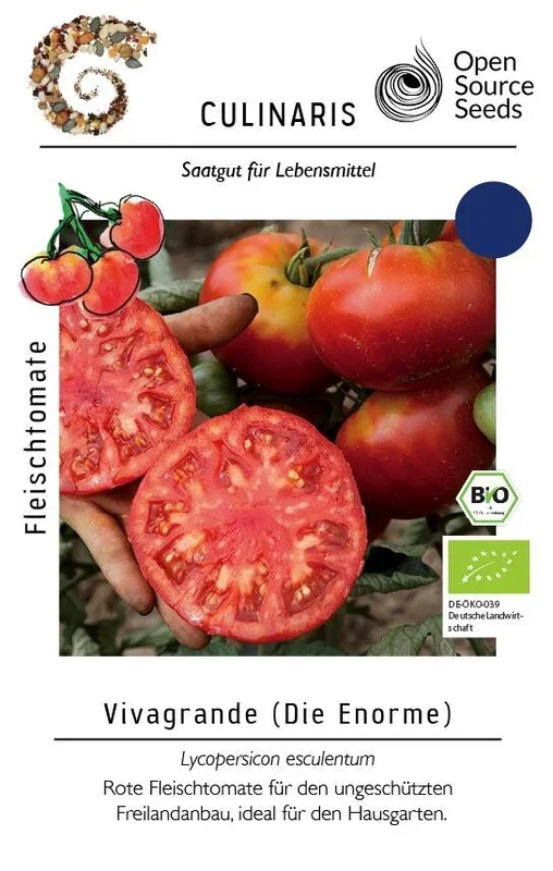 Fleischtomate Vivagrande gut geeignet im Freilandanbau