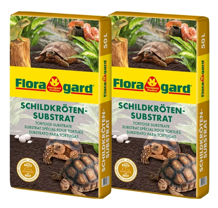 Floragard Schildkrötensubstrat-Vorteilspaket