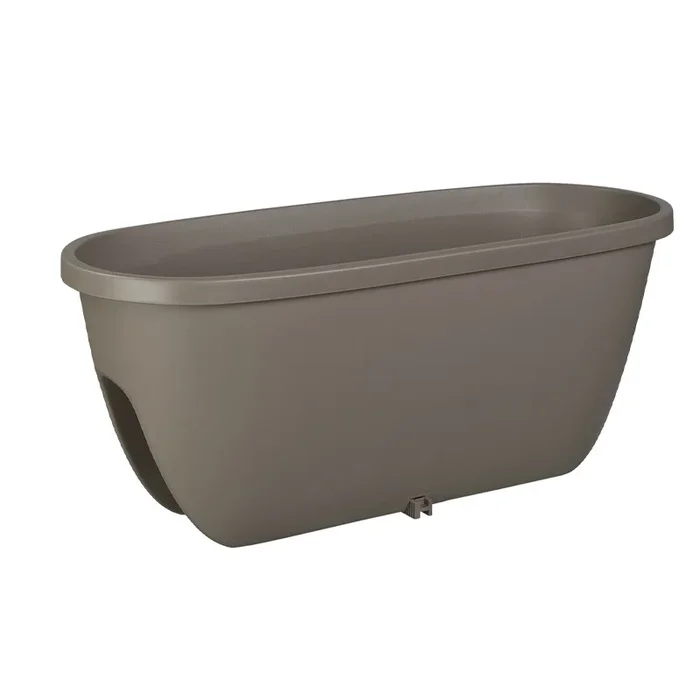 Flower lover – Ovi Balconia Balkonkasten – 60cm – Taupe