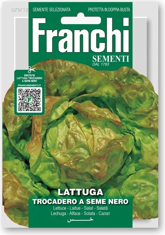 Franchi Sementi Salat „Trocadero a seme nero“