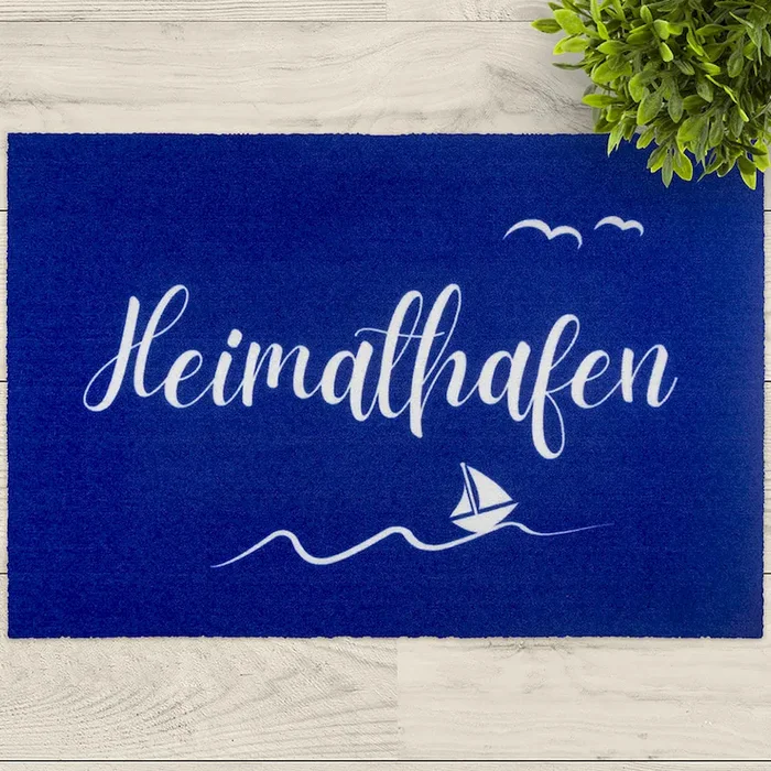Fußmatte „Heimathafen“ Bestellnummer 9013408