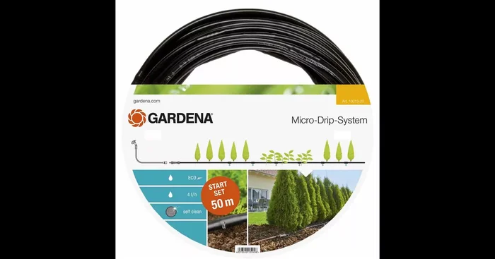 Gardena Micro-Drip-System Start Set Pflanzenreihen L 50 m