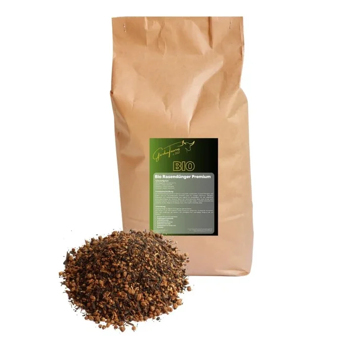 GardenTaurus® Rasendünger, Naturdünger für sattes Grün 2,5kg für 60m²