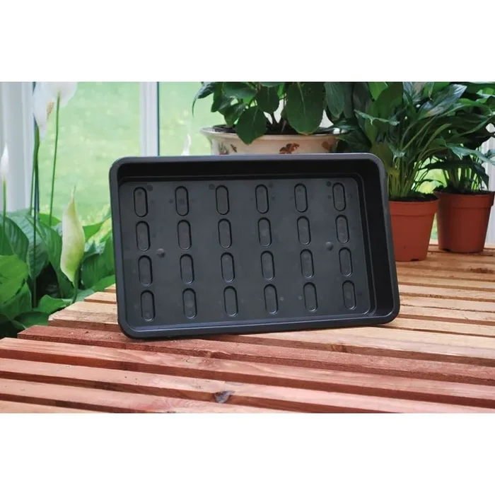 Garland Kunststoffschale Midi Garden Tray Schwarz 37,5x23x6 cm