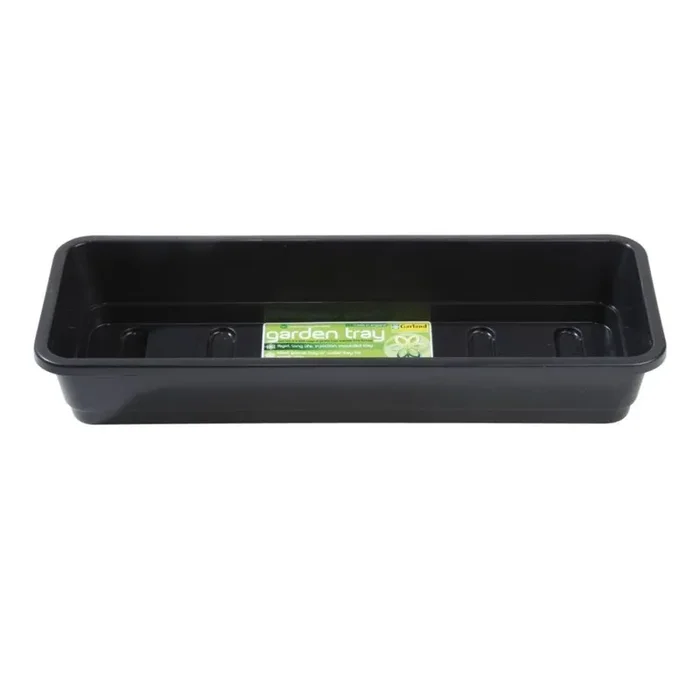Garland Kunststoffschale Narrow Tray Schwarz, 37,5×13,5×6 cm