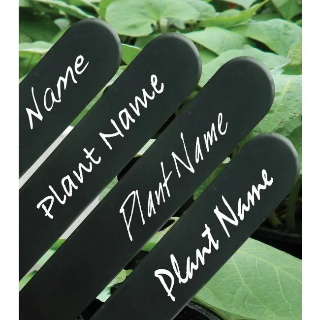 Garland Pflanzenetikett, 15 cm, schwarze Etiketten, 25 Stück