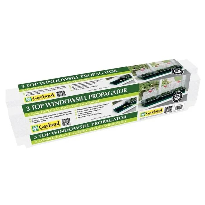 Garland Propagator 3 Top Windowsill, 76×18.5×20.5 cm