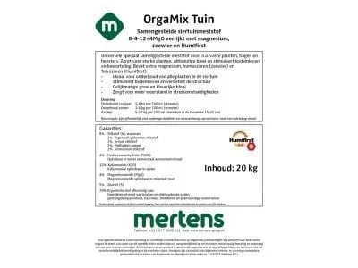 Gartendünger 20kg – Zierpflanzendünger | NPK 8-4-12