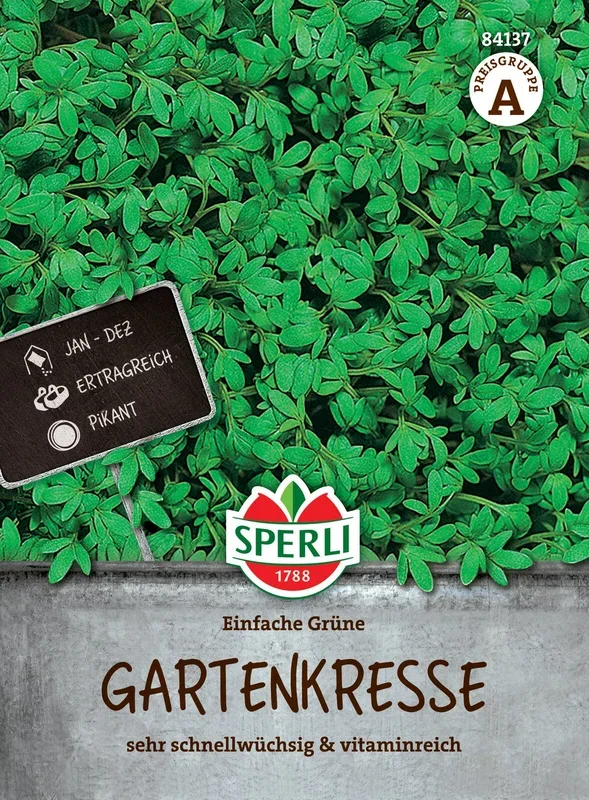 Gartenkresse Einfache Grüne [MHD 01/2024]