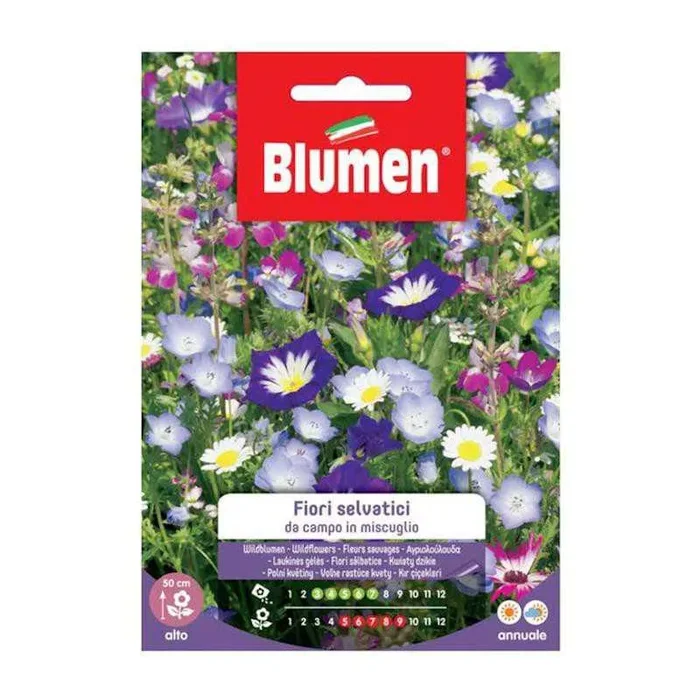 Gemischte Wildblumensamen im Beutel