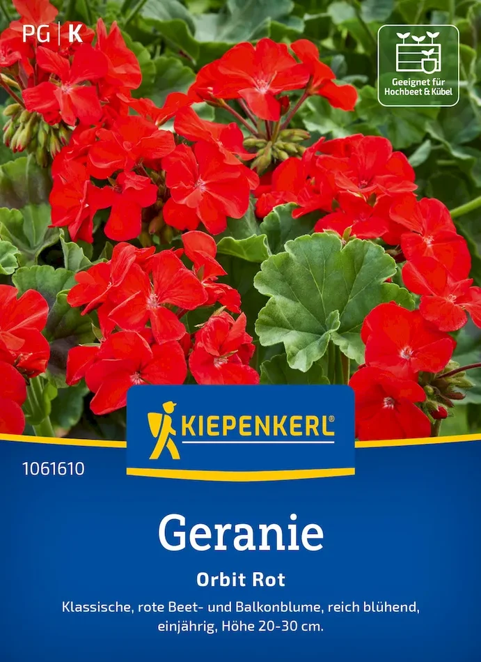 Geraniensamen Orbit Rot, F1