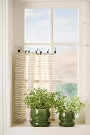 Glazed Firenze Green Pot