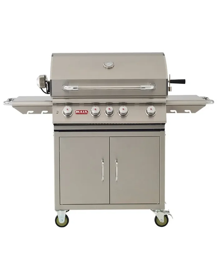 GRILLEN SIE EINEN GASBULLEN ANGUS