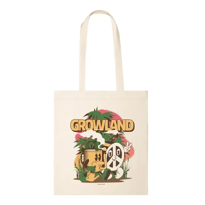 Growland Jutebeutel 100% Baumwolle Motiv2