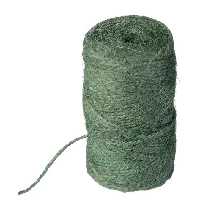 GRÜNE JUTE-SCHNURLE – 75M