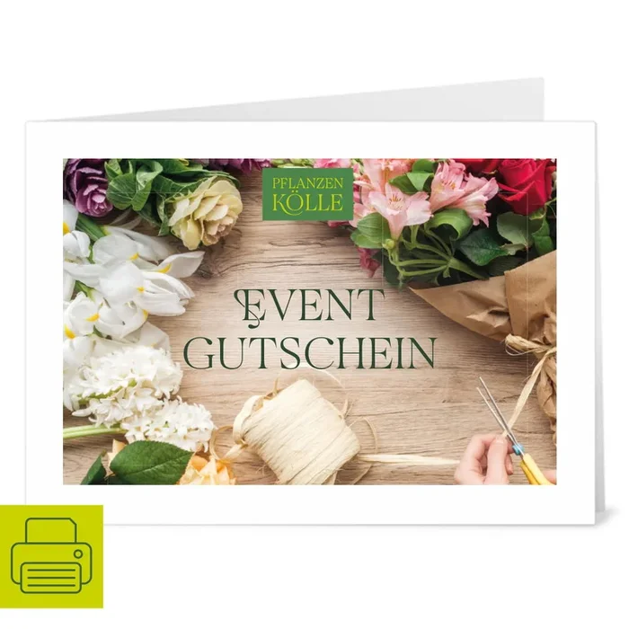 Gutschein zum Ausdrucken ‚Event‘