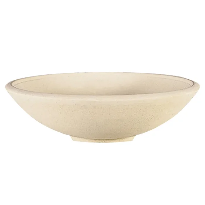 Hairie-Grandon – Waschbecken Schale Ø108cm – Ton weiß