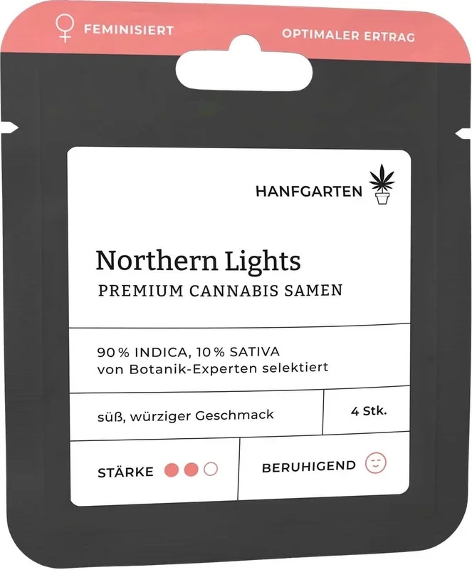 Hanfgarten Cannabis Samen – Northern Lights | Feminisiert