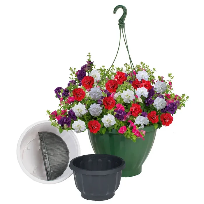 Hänge-Ampel ‚ROYAL TOP‘ Ø 35 cm, weiß Bestellnummer 7710998