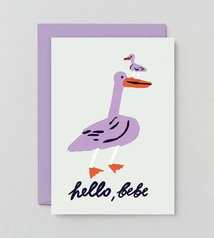 ‘Hello, Bebe’ Card