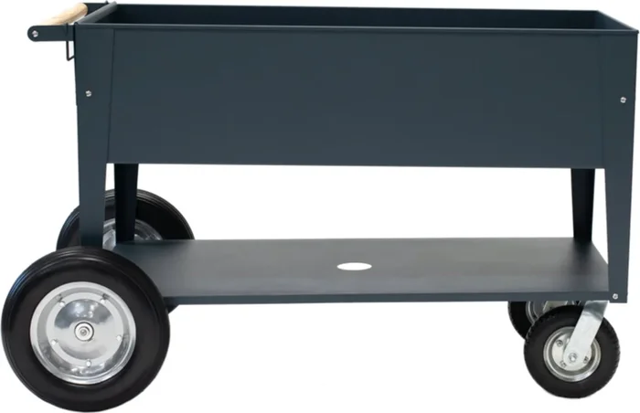 Herstera Mobiles Hochbeet „Kräuterfabrik“ Swivel, Anthrazit