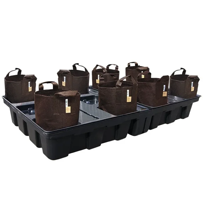 hydroponiksystem Platinium Big Pot Pouch soil 200-8 – 200×100 cm hydro
