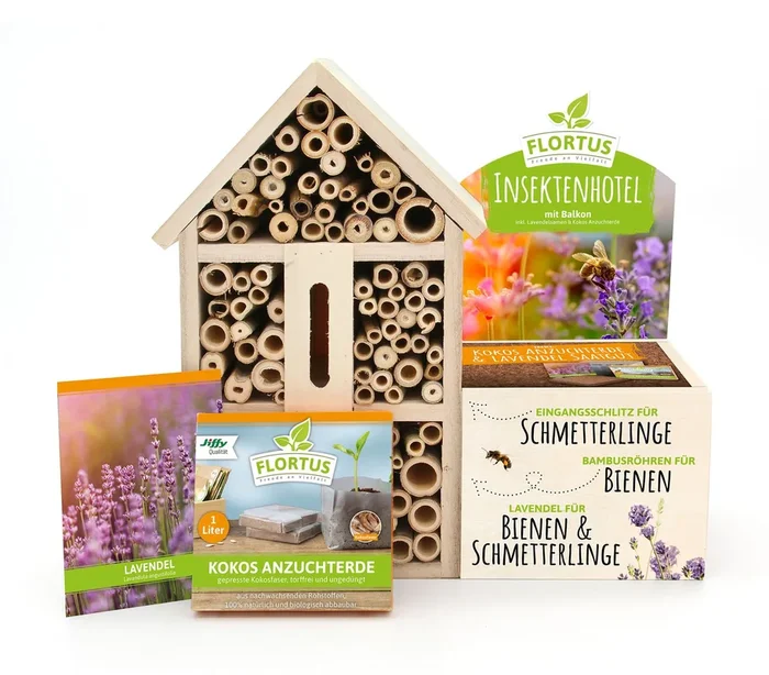 Insektenhotel Lavendel
