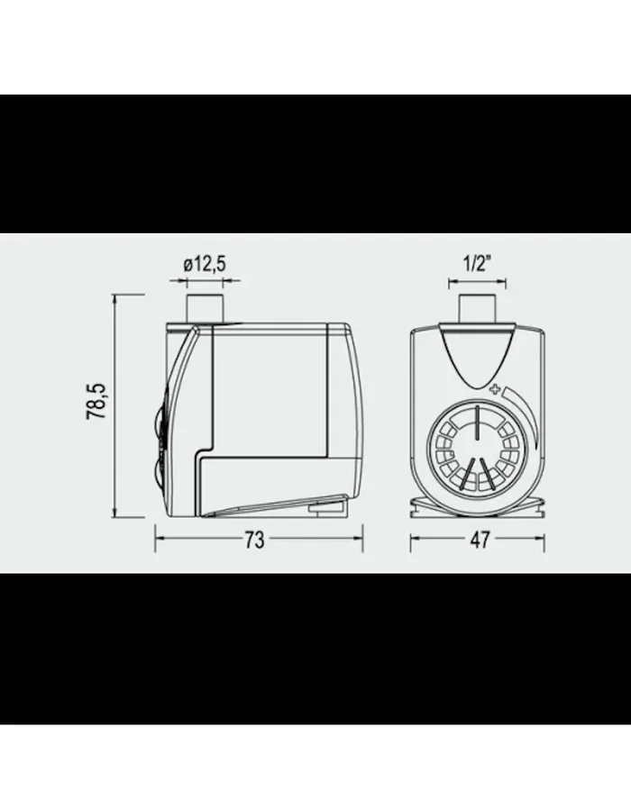 Jet NJ 2300 Tauchpumpe für Aquarien