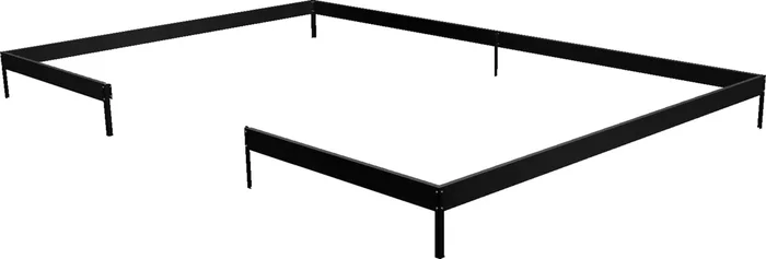 Juliana Fundamentrahmen für Gewächshaus Grand Oase, 13 m²