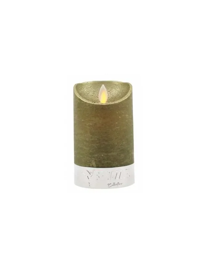 Kerze Magic Flame LED H12,5 Gold