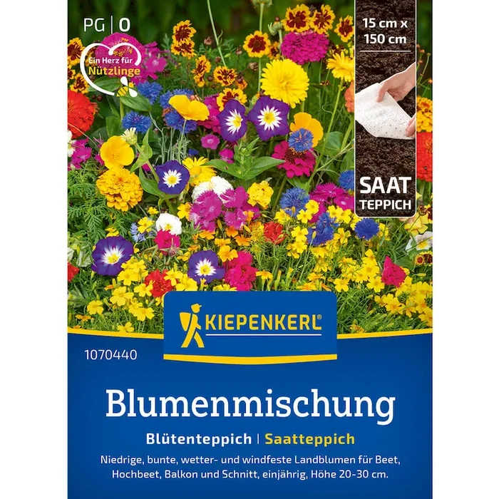 Kiepenkerl Saatteppich Blumenmischung Blütenteppich Bestellnummer 9946062