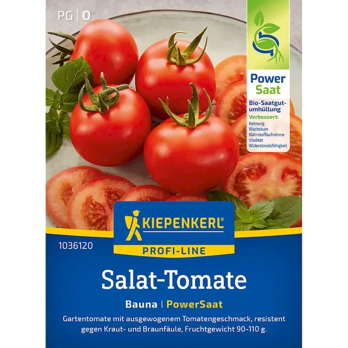 Kiepenkerl Samen Salat-Tomate Bauna (F1) Power Saat Solanum lycopersicum – Bestellnummer 9946197