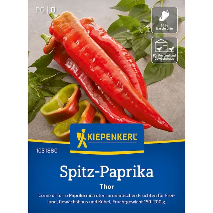 Kiepenkerl Spitzpaprika Thor F1 Capsicum annuum – Bestellnummer 9946099