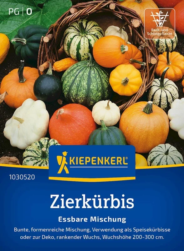 Kiepenkerl Zierkürbis Essbare Mischung