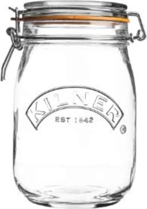 Kilner Rundes Drahtbügelglas (1 Liter)