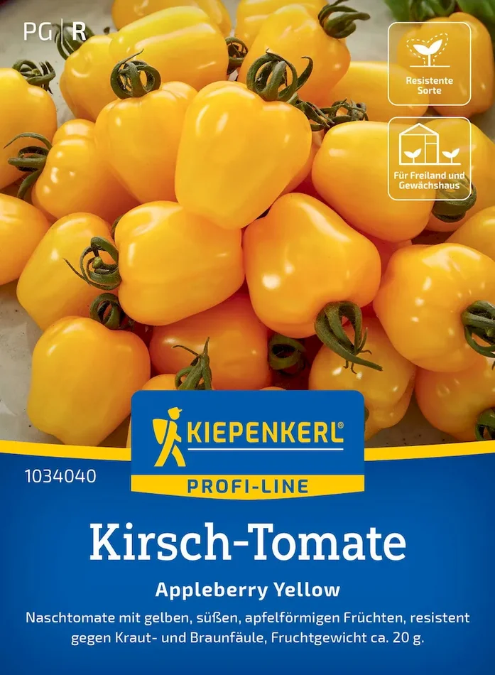 Kirsch-Tomatensamen Appleberry Yellow, F1