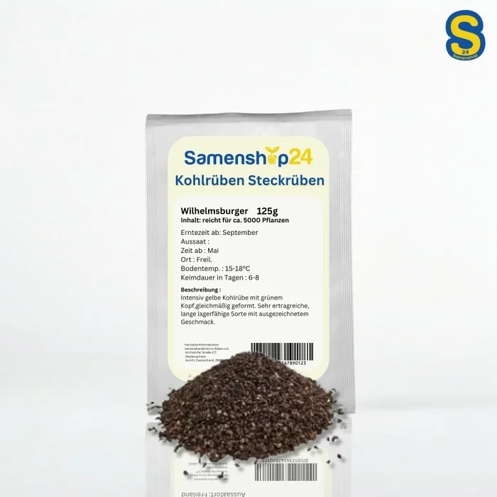 Kohlrüben Steckrüben Wilhelmsburger 125g, robust & ertragreich