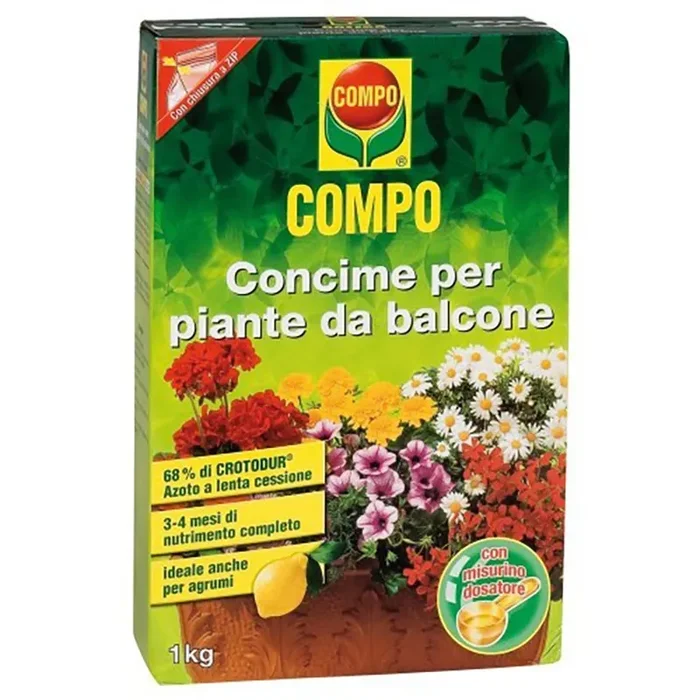 KOMPO-DÜNGEMITTEL FÜR BALKONPFLANZEN 1 kg