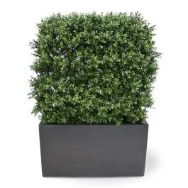 Künstliche Buchsbaumhecke Deluxe 80 x 100 cm