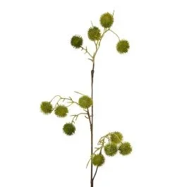Künstliche Disteln Zweig 85 cm grün