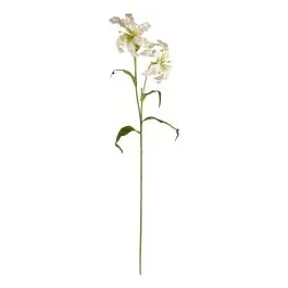 Künstliche Gloriosa Zweig deluxe 65 cm creme/rosa