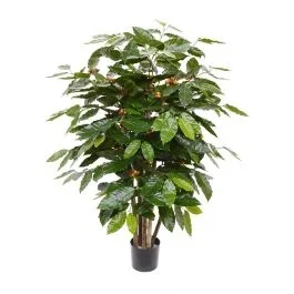 Künstlicher Kaffeebaum (Coffee Arabica) 100 cm