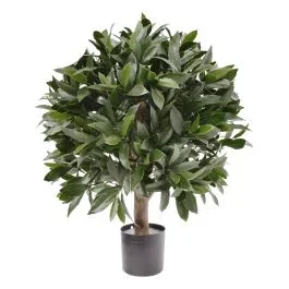Künstlicher Lorbeer Kugelbaum 50 cm UV-beständig