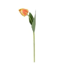 Künstlicher Tulpenstiel 48cm Oranien