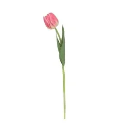Künstlicher Tulpenstiel 48cm Rosa