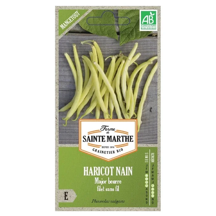 La ferme Sainte Marthe – 280 Samen AB – Zwergbohne major mangetout