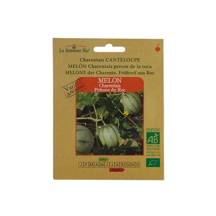 La Semence Bio – Frühe Charentais-Melone aus Le Roc