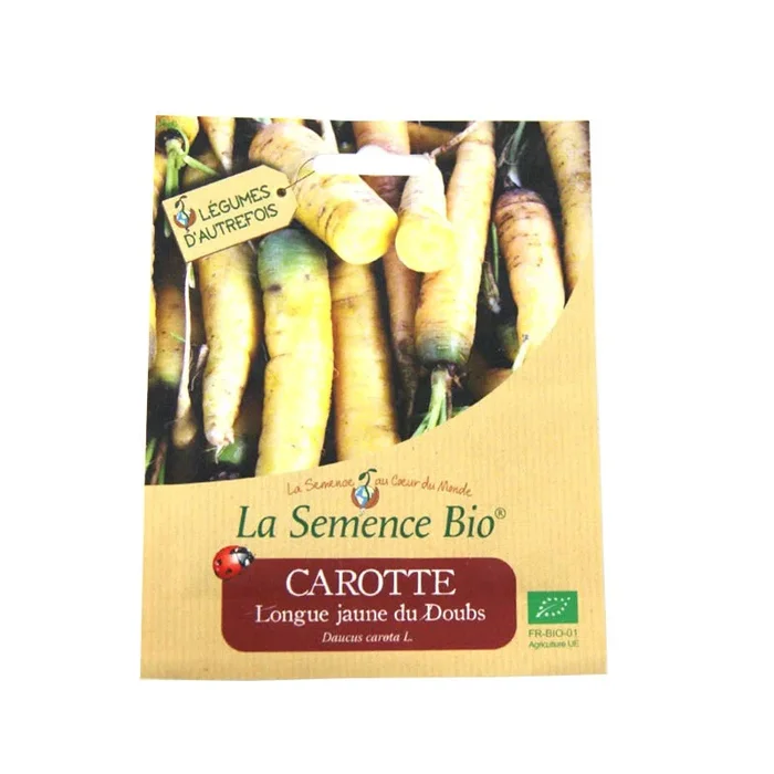 La Semence Bio – Lange gelbe Karotte aus dem Doubs